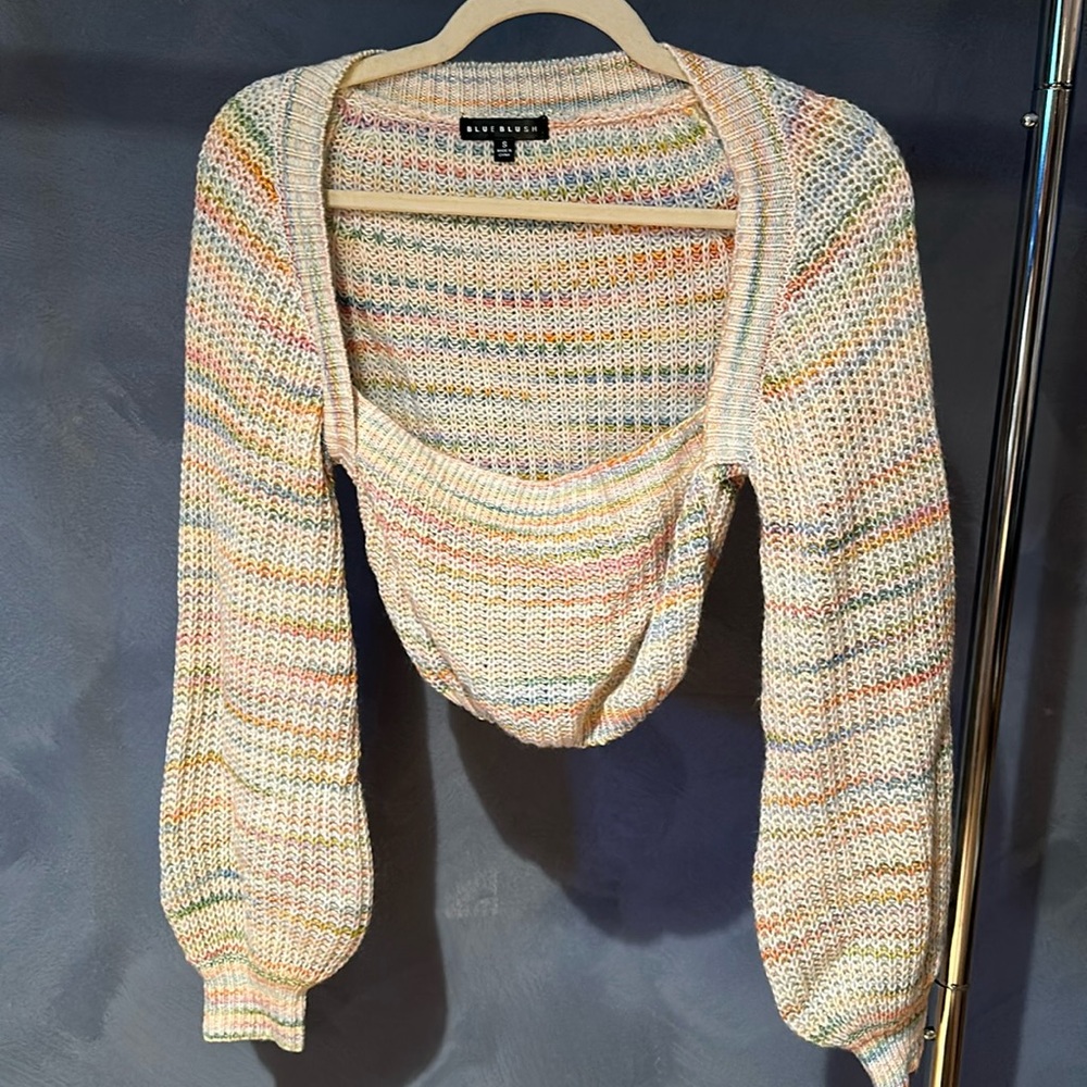 Cropped sweater